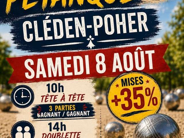 Concours de pétanque