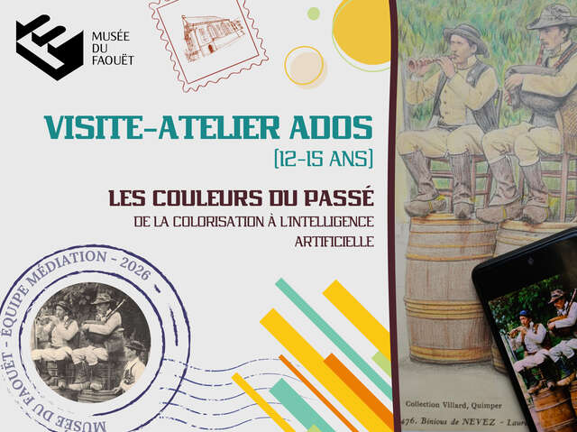 Visite/atelier ados - Les couleurs du passé : de la colorisation à l'intelligence artificielle