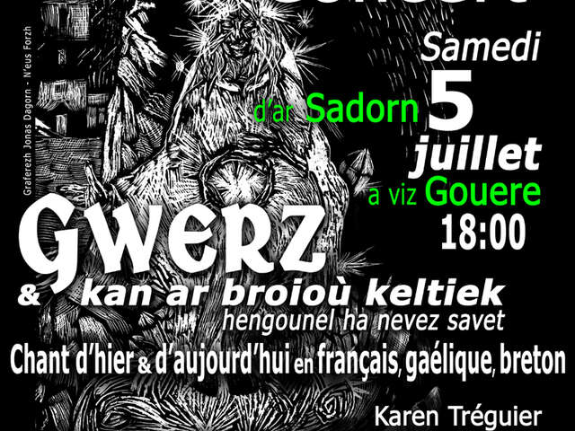 Concert Sonadeg Gwerz & Kan ar broioù keltiek