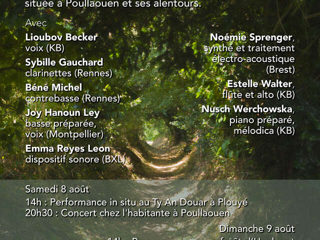 Performances d'artistes