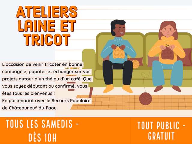 Atelier laine et tricot