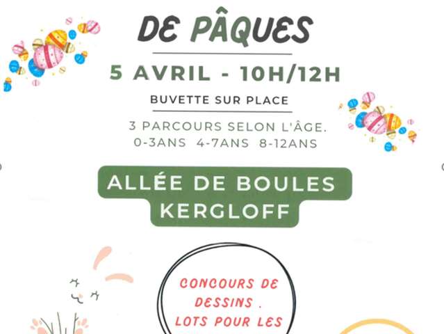 Chasse aux oeufs de Pâques