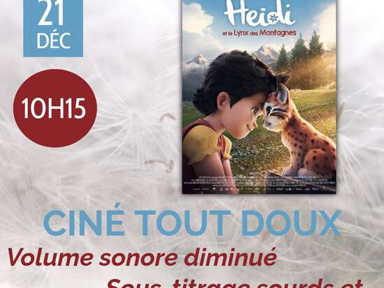 Cinéma Le Grand Bleu: "Heidi" Présenté en version sous-titrée sourds et malentendants