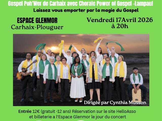 Glenmor: Concert de Gospel