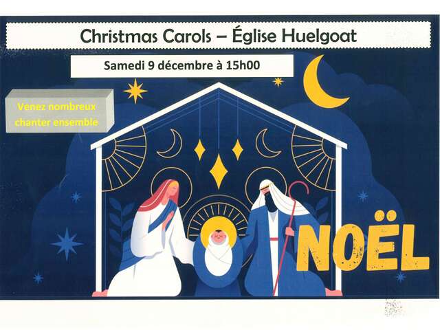 Christmas Carols en l'Eglise Saint-Yves à Huelgoat.