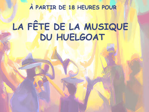 Fête de la Musique à Huelgoat.
