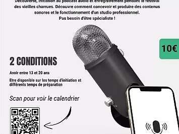Atelier création de podcast
