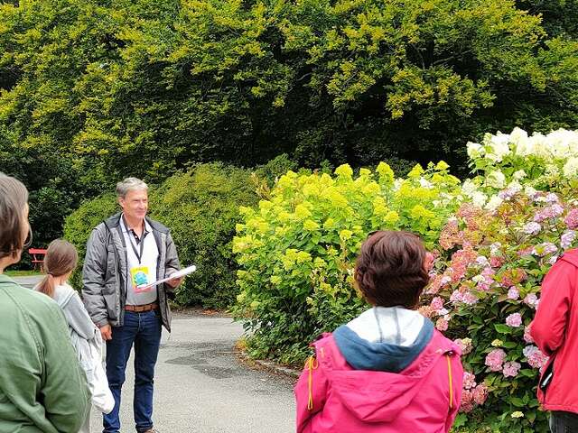 Visite du chef jardinier