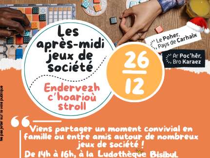 Ludothèque : Après-midi jeux de société