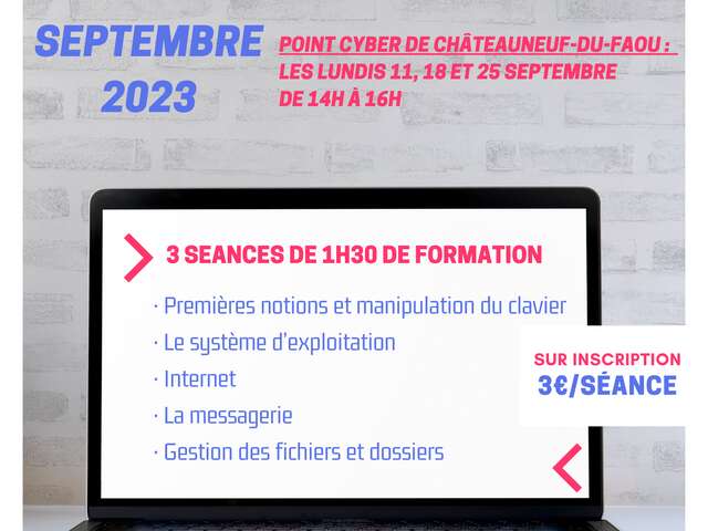 Atelier numérique - Parcours débutant en informatique
