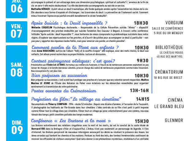 La mort et si on en parlait ?