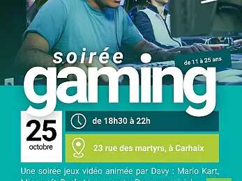 CLAJ : Soirée Gaming