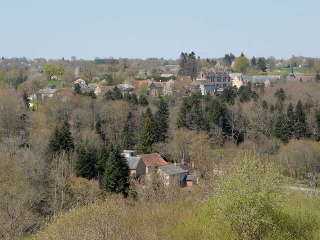 Point de vue remarquable du village du Boueix