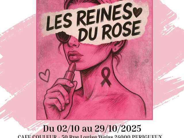 Exposition photo : Les Reines du Rose (Octobre Rose)
