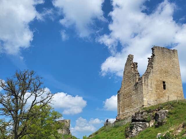 L'ancienne forteresse médiévale de Crozant