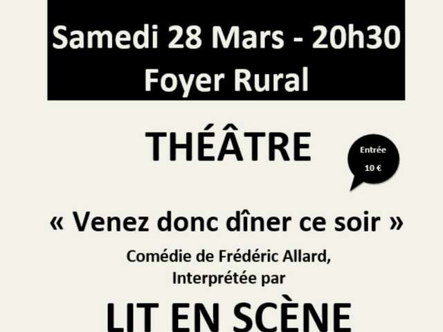 Soirée théâtre à Poyanne