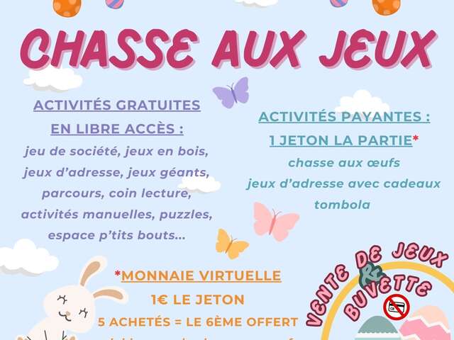 Chasse aux Jeux