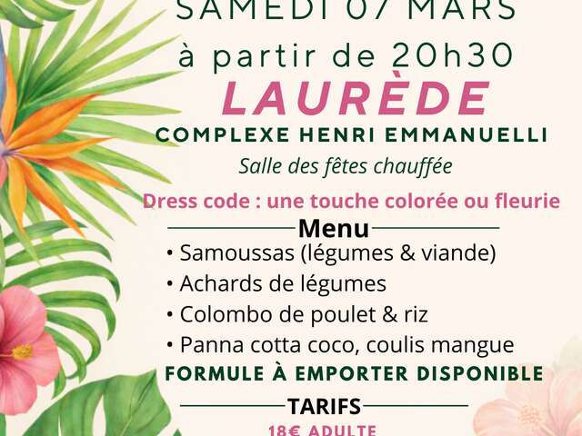 Soirée Créole à Laurède