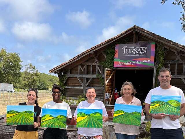 Atelier peinture et dégustation
