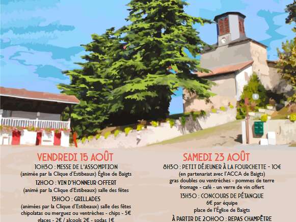 Fêtes patronales de Baigts (2ème partie)