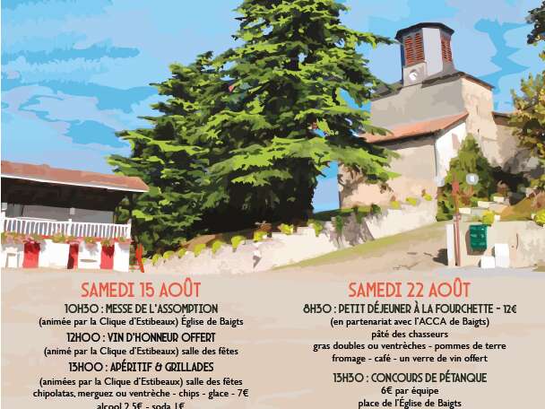Fêtes locales de Baigts (1ère partie)