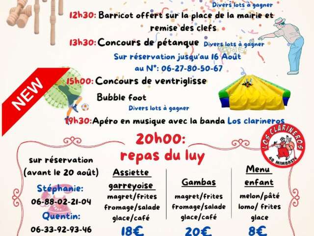 Fêtes locales de Garrey