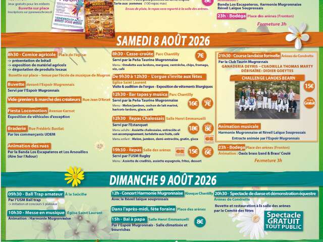 Fêtes locales de Mugron