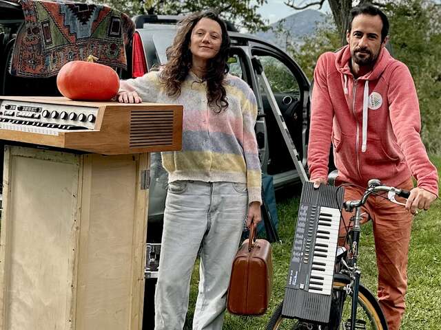 Concert - Karma Bazar (Leïla Martial & Élie Dufour)