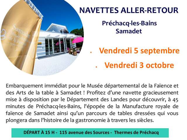 Sortie en bus au Musée de la Faïence et des Arts de la table