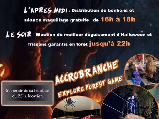 Soirée nocturne spécial Halloween