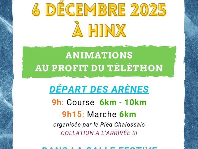 Animations au profit du Téléthon