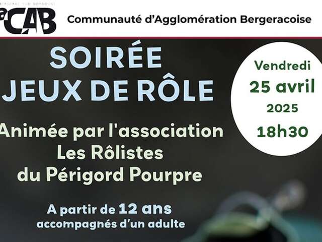 Soirée jeux de rôle