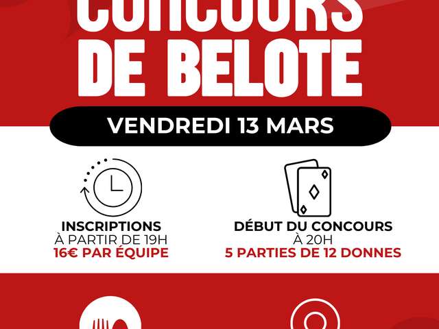 Concours de belote