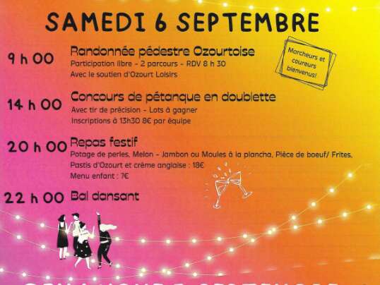 Fêtes patronales d'Ozourt