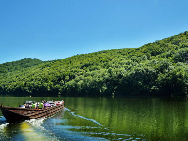 Les gabares de Haute-Dordogne à Spontour