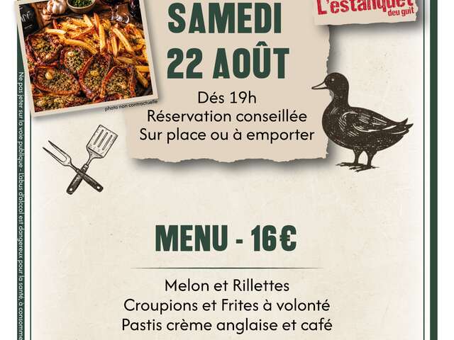 Soirée tradition gourmande