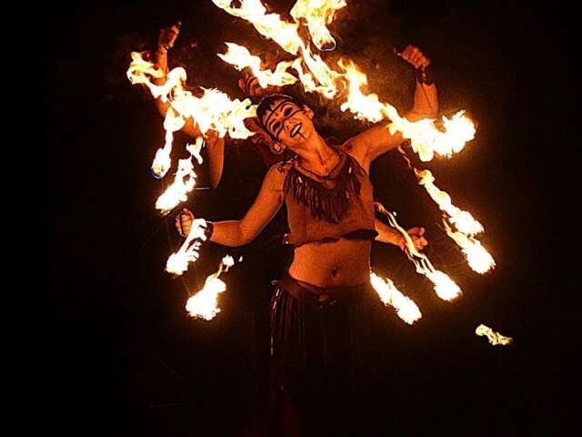 Journées européennes du Patrimoine: spectacle de feu