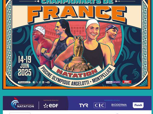 CHAMPIONNATS DE FRANCE DE NATATION GRAND BASSIN MONTPELLIER