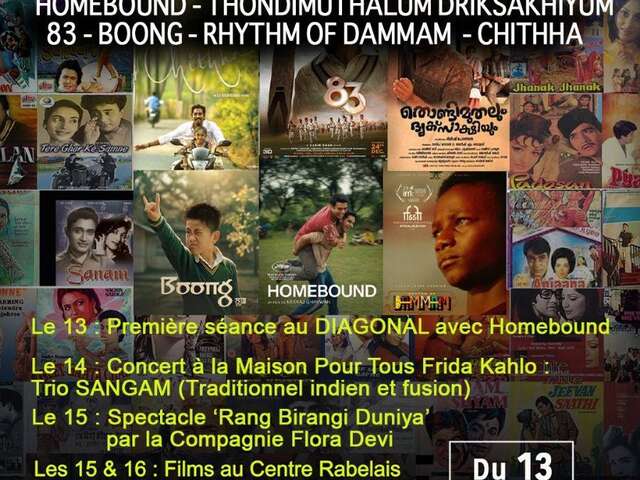 15 ÈME ÉDITION DES JOURNÉES DU CINÉMA INDIEN ET BOLLYWOOD