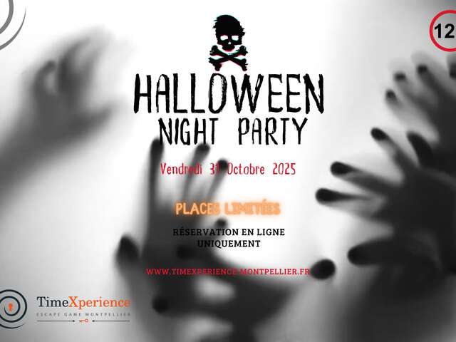 HALLOWEEN NIGHT PARTY – TIMEXPERIENCE MONTPELLIER