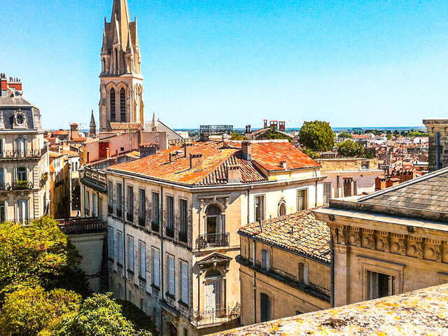 VISITE EN ANGLAIS DE MONTPELLIER : "ROYAL VIEW FROM THE TRIUMPHAL ARCH"
