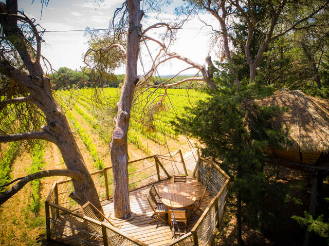LES CABANES DE L'ARBOUSIER - CABANE ROLLIER