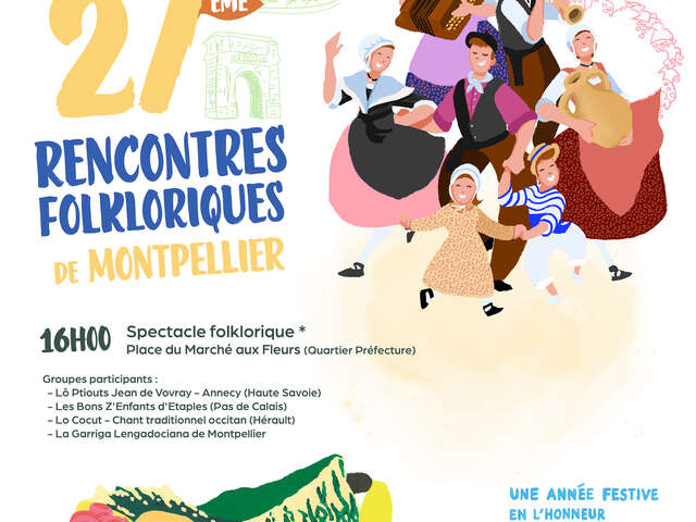 27ÈME RENCONTRES FOLKLORIQUES DE MONTPELLIER