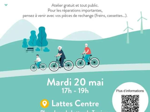 ATELIER RÉPARATION VÉLO ET CONSEILS MOBILITÉ AU FESTIVAL DES ENFANTS