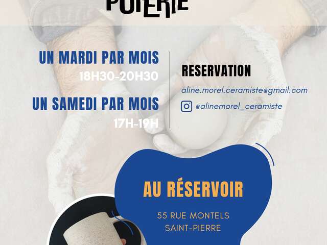 APÉROS POTERIES AU RÉSERVOIR