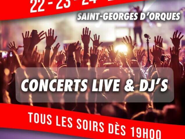 FÊTE VOTIVE DE SAINT GEORGES D'ORQUES