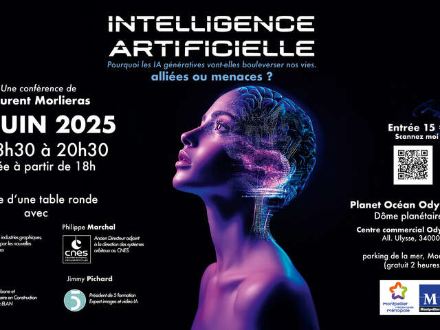 CONFÉRENCE INTELLIGENCES ARTIFICIELLES PLANET OCÉAN ODYSSEUM