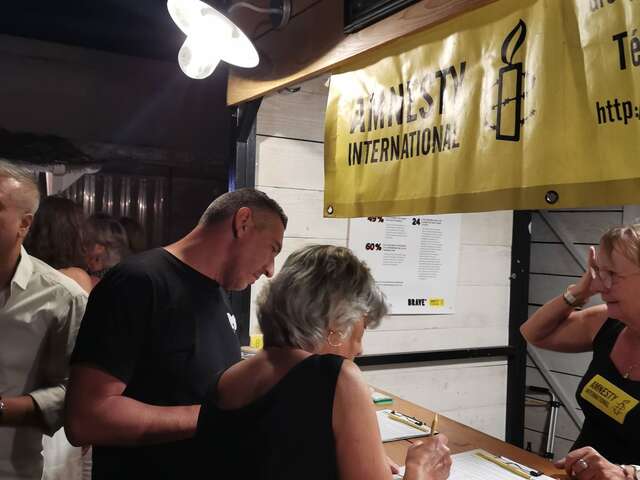 AMNESTY INTERNATIONAL PARTENAIRE DE FIEST'A SETE