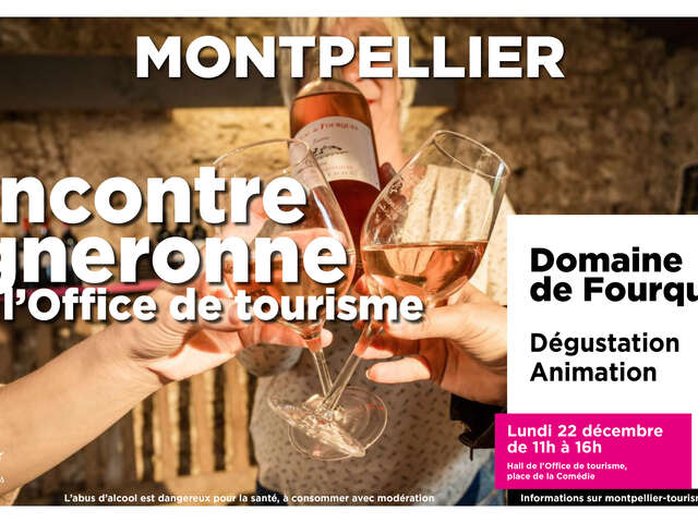 DÉGUSTATIONS CHÂTEAU DE FOURQUES À L'OFFICE DE TOURISME
