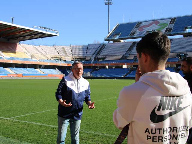 LES COULISSES DU STADE DE LA MOSSON